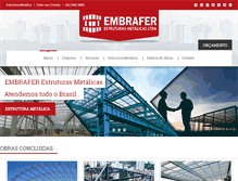 Tablet Screenshot of embrafer.com